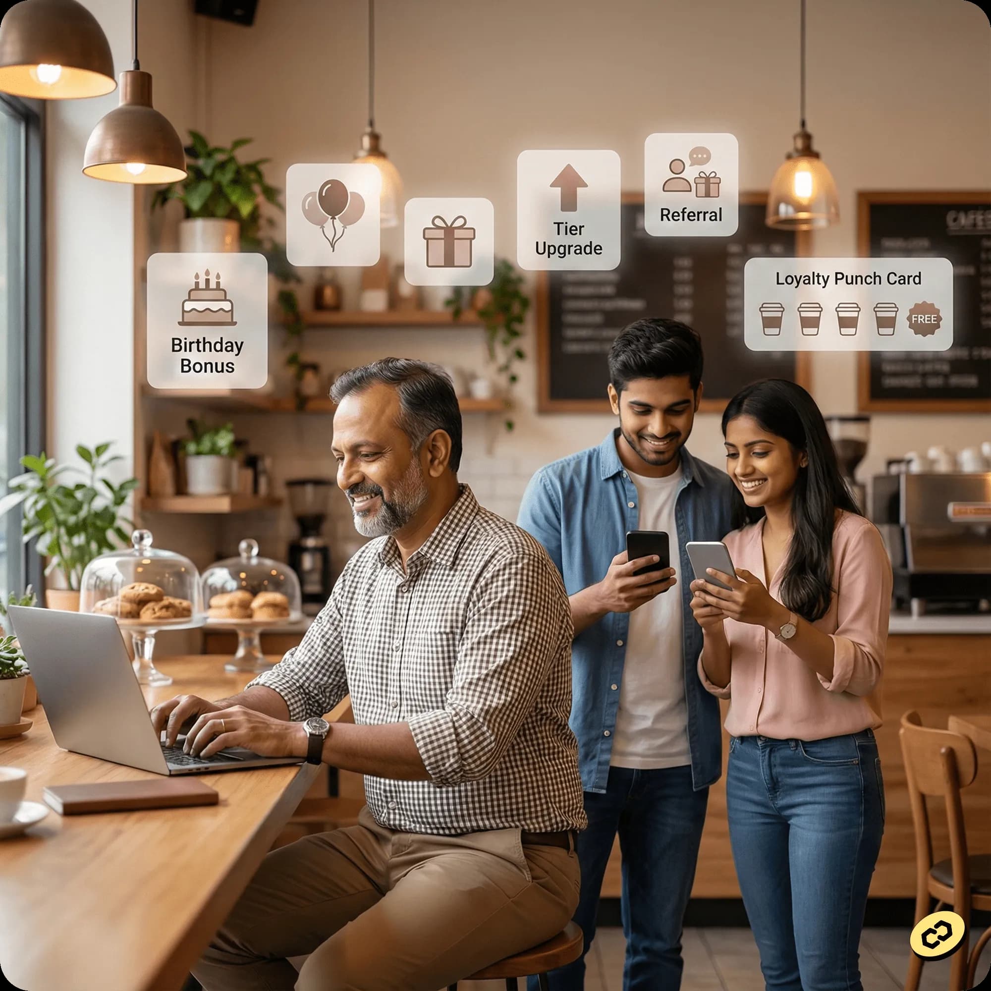 Customize your program with state-of-the-art loyalty schemes